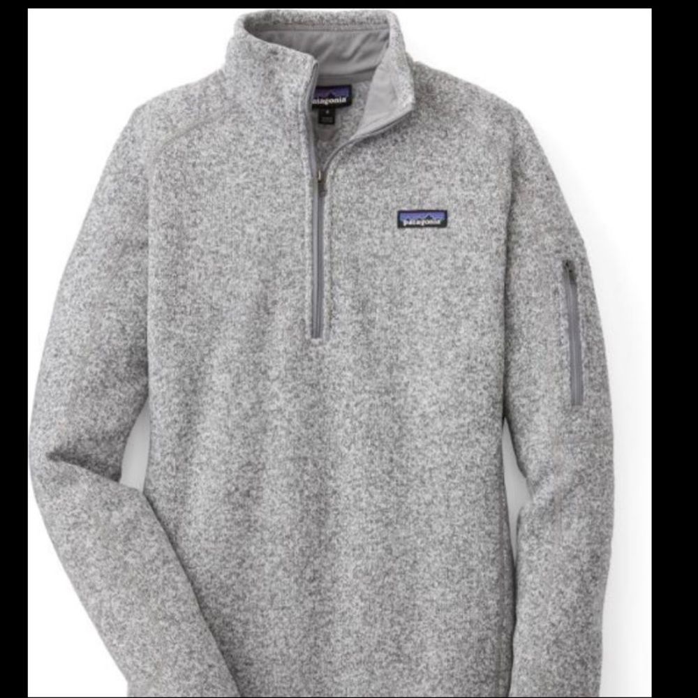Grey women’s Patagonia quarter zip